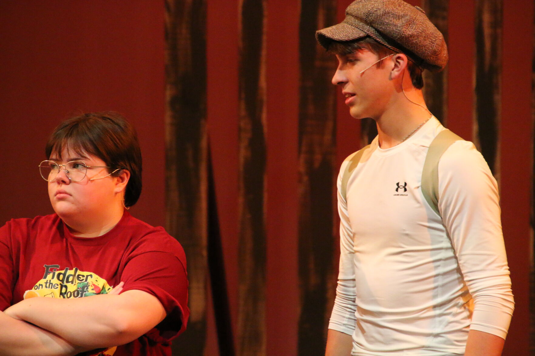 Larson and Range Fiddler rehearsals.JPG